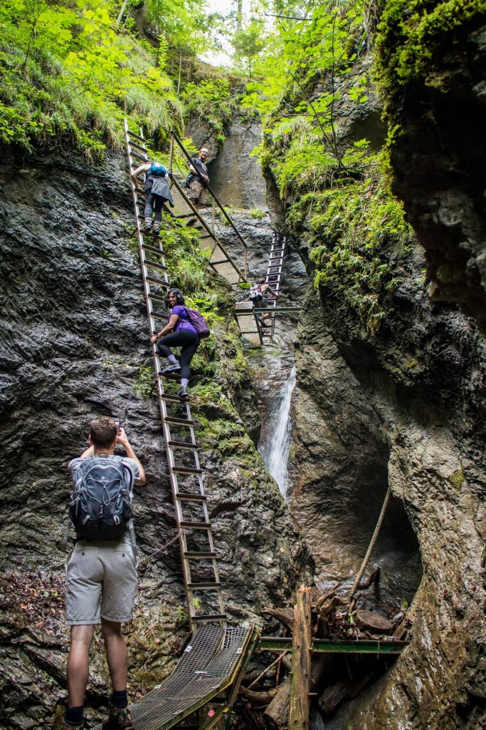 sucha bela gorge in slovak paradise