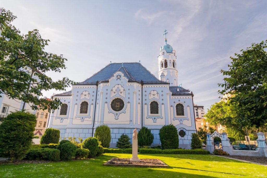 blue church bratislava