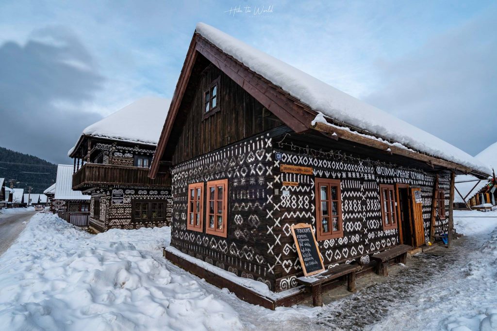 winter cicmany village snow